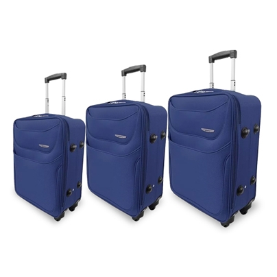 Para viajeros! Set de 3 valijas semirrígidas modelo 520 con 4 ruedas 360°.  Envíos a todo el país. | Compunera
